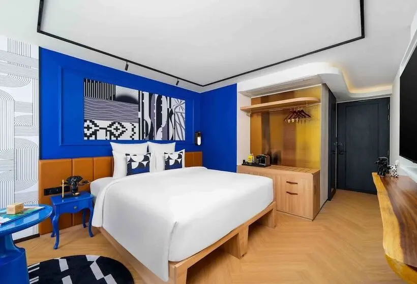 キングサイズベッドのスタンダードルーム, Tribe Phuket Patong By Accor