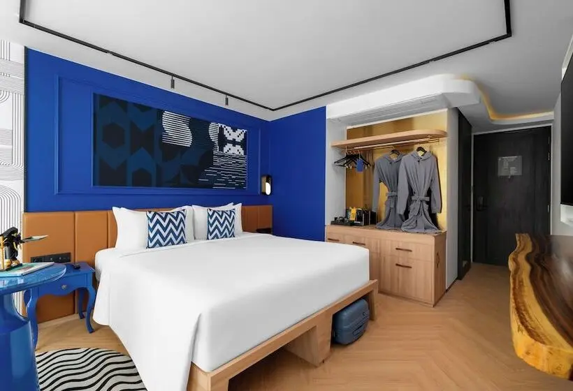 キングサイズベッドのスタンダードルーム, Tribe Phuket Patong By Accor