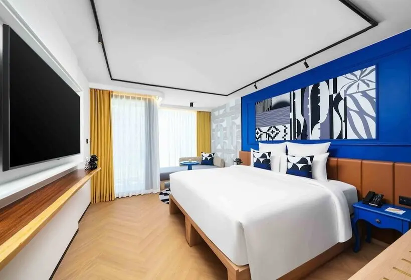 キングサイズベッドのスタンダードルーム, Tribe Phuket Patong By Accor