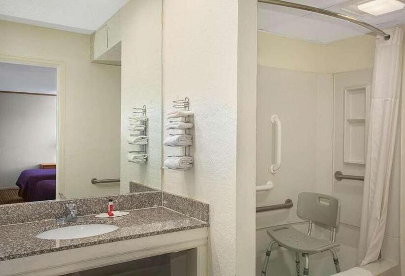 اتاق استاندارد برای معلولان, Economy Hotel Wichita  Florence St