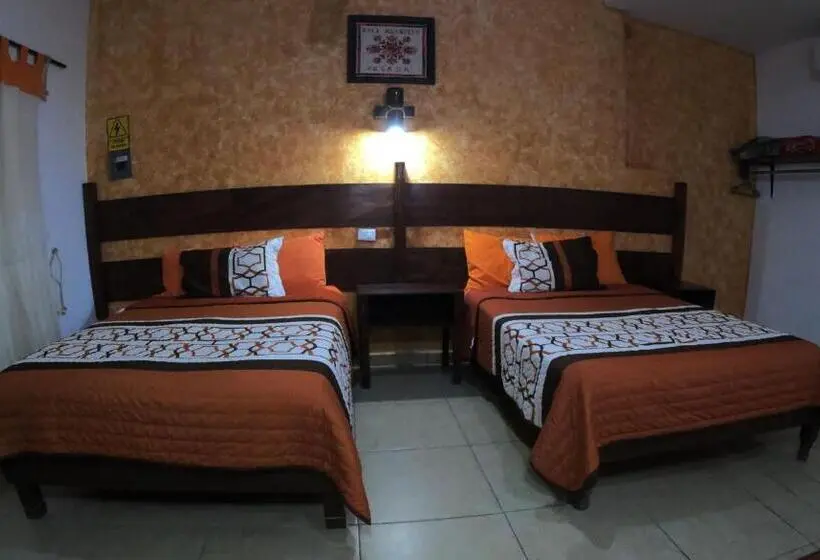 اتاق استاندارد چهار تخته, Kali Huasteca Posada