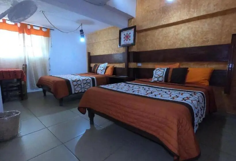 اتاق استاندارد چهار تخته, Kali Huasteca Posada