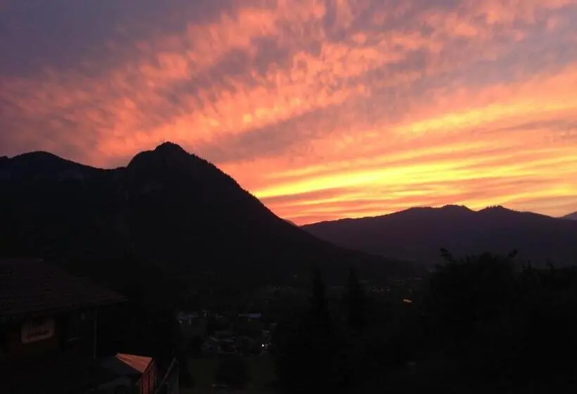 バルコニー付きデラックスルーム, Almhotel Grünsteinblick