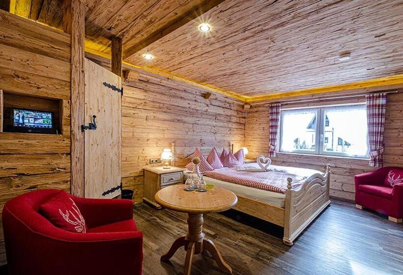 스탠다드 발코니 룸, Almhotel Grünsteinblick