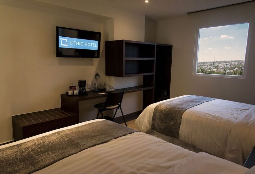 스탠다드 룸 더블 침대 2개, Lithio