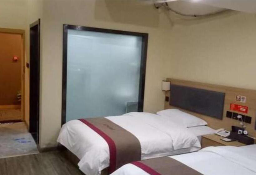 Семейный Номер, Thank Inn Chain Hotel Anhui Bengbu South Railway Station