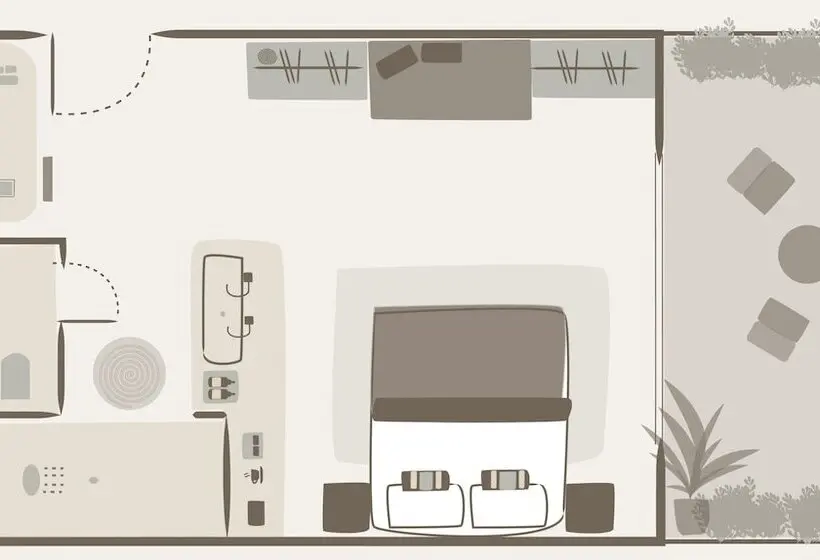 اتاق کلاسیک با چشمانداز باغ, Oku Andalusia – Alcaidesa