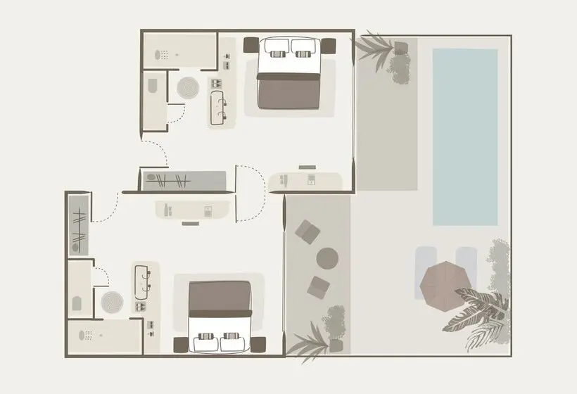2-Bedroom Classic Apartment, OKU Andalusia