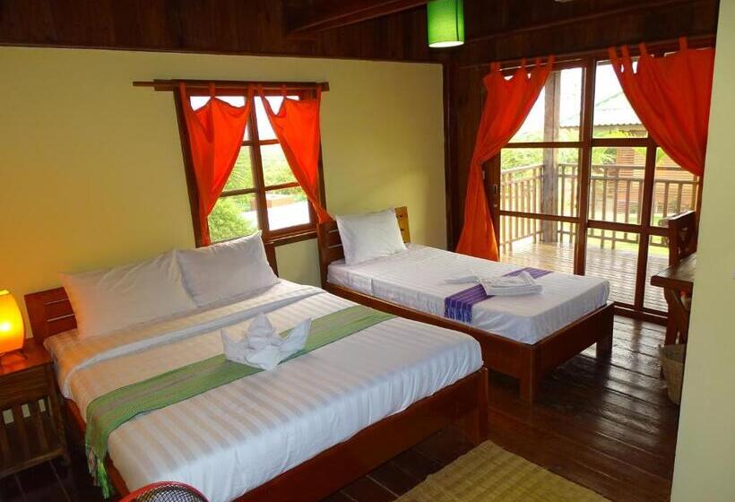Номер Стандарт с Балконом, Ratanakiri Paradise Hotel & Restaurant