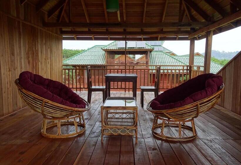 Апартаменты 1 Спальня с Террасой, Ratanakiri Paradise Hotel & Restaurant