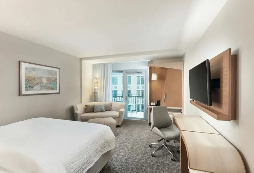 ダブルベッドスタンダードルーム, Courtyard By Marriott Baton Rouge Downtown