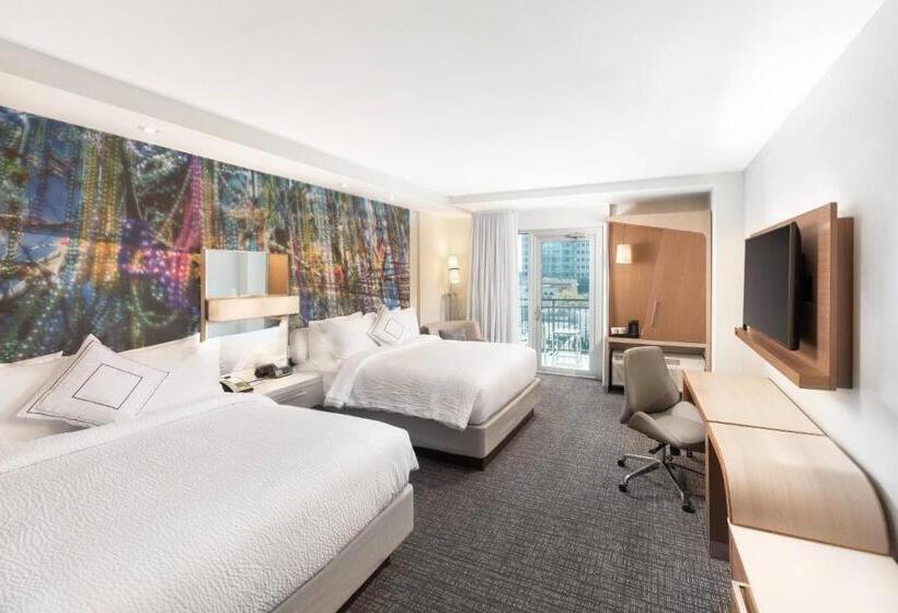 Quarto Estandar com Sacada, Courtyard By Marriott Baton Rouge Downtown