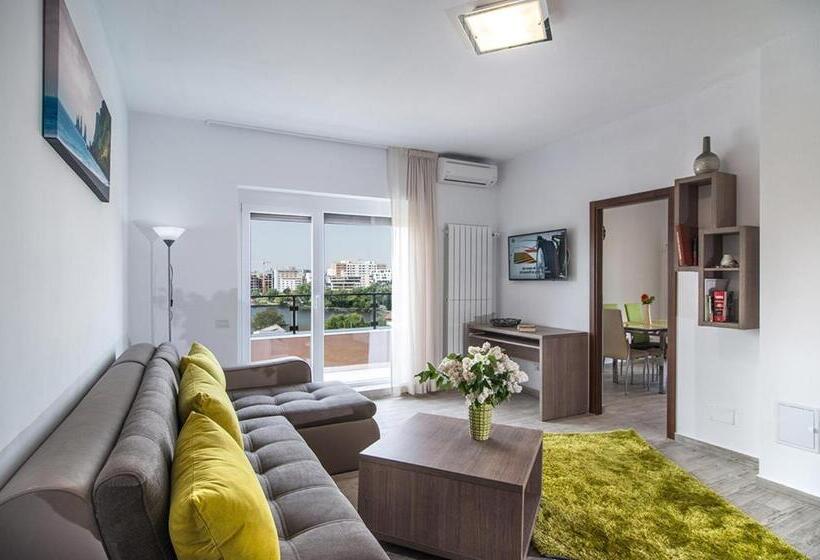 １ベッドルームペントハウスアパート, Residence Il Lago