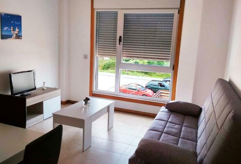Apartamento 1 Dormitório, Apartamentos Illa de Arousa 3000