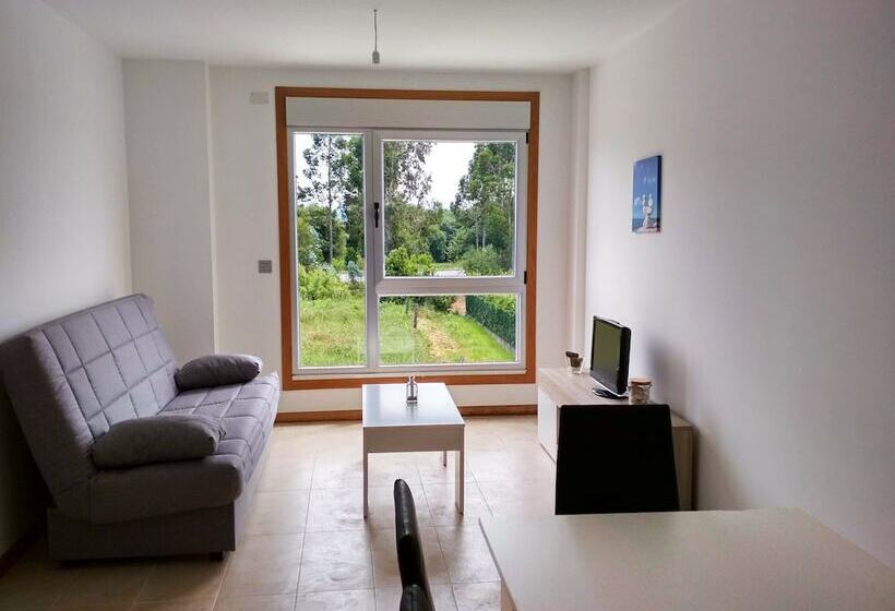 Apartamento 1 Dormitório, Apartamentos Illa de Arousa 3000