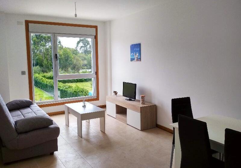Apartamento 1 Dormitório, Apartamentos Illa de Arousa 3000