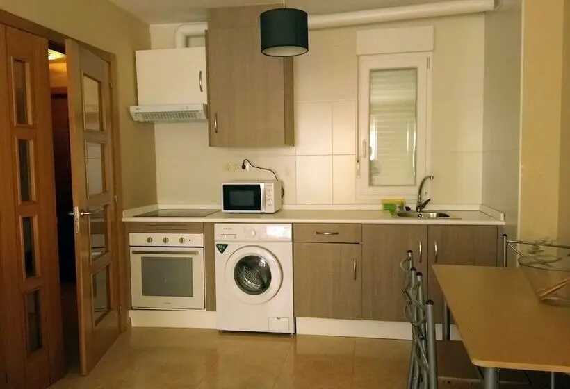 2ベッドルームアパートメント, Apartamentos Playa de Las Catedrales 3000