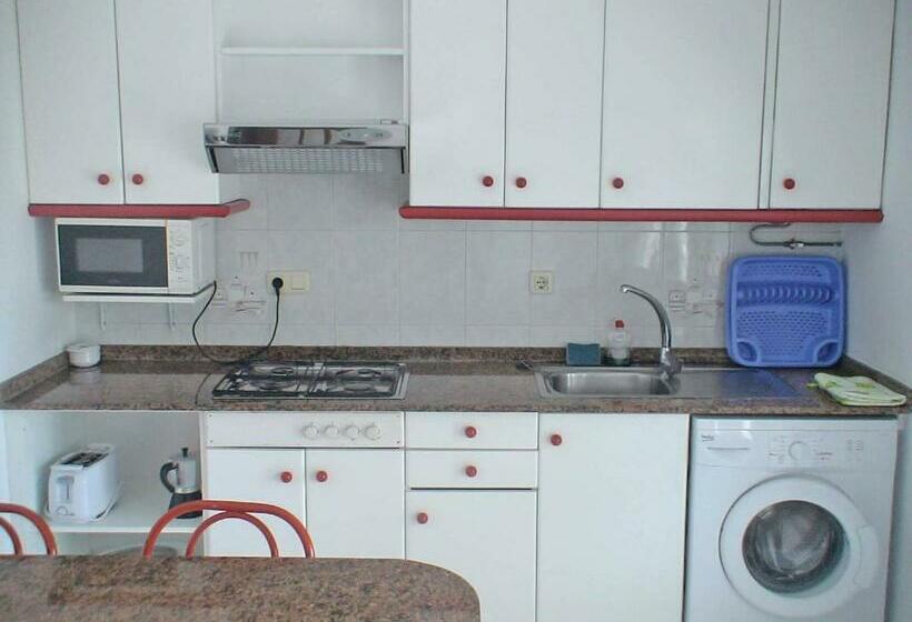 Апартаменты 1 Спальня, Apartamentos Playa de La Lanzada 3000