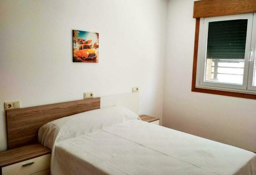 Апартаменты 1 Спальня, Apartamentos Playa de La Lanzada 3000