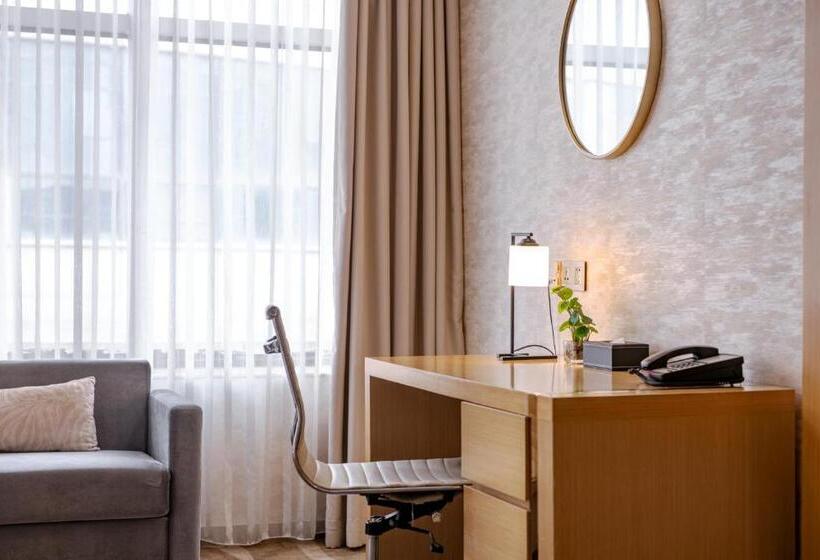 اتاق لوکس با چشمانداز شهر, Xiamen Shu Yue