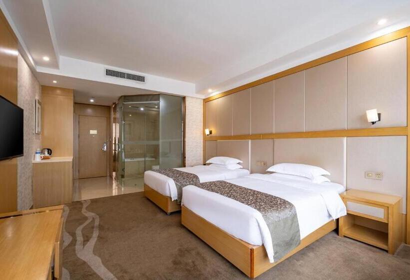 اتاق لوکس با چشمانداز شهر, Xiamen Shu Yue