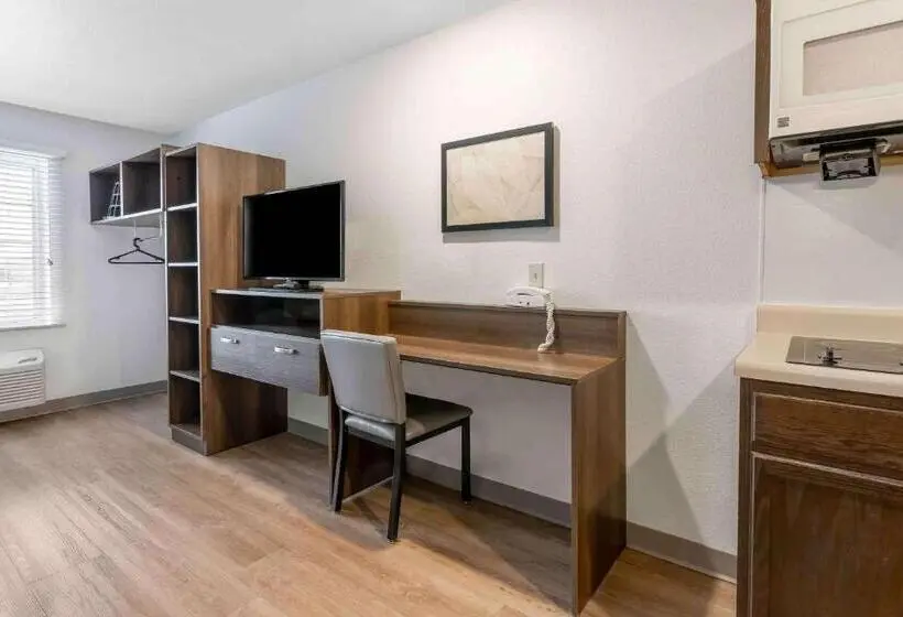2ダブルベッドのスタンダードルーム, Extended Stay America Select Suites Deerfield Beach