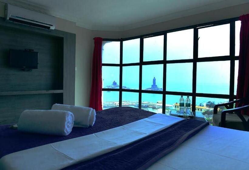 豪华海景房带阳台, Sebaa Palace