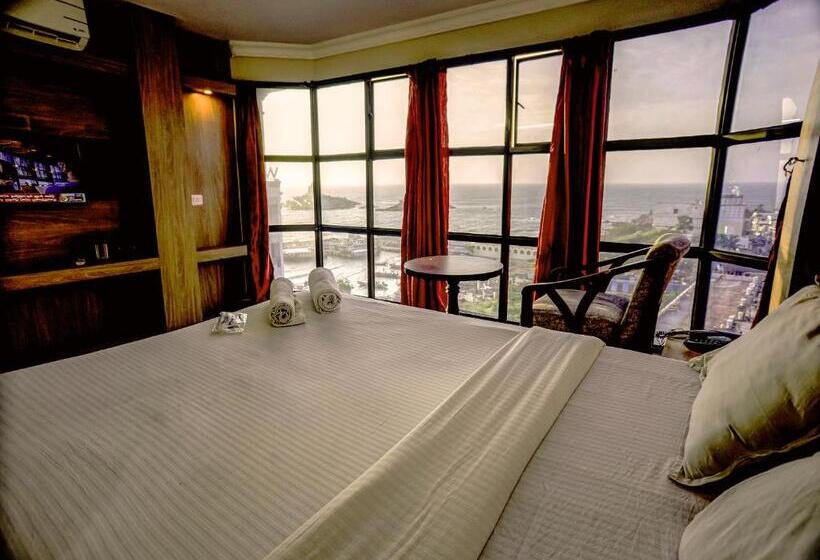 豪华海景房带阳台, Sebaa Palace