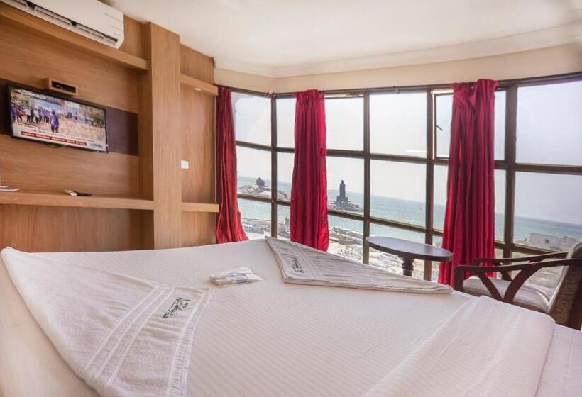 豪华海景房带阳台, Sebaa Palace