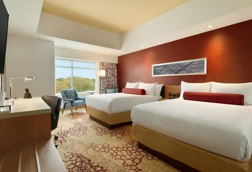 2ダブルベッドのスタンダードルーム, The Landing Hotel At Rivers Casino & Resort