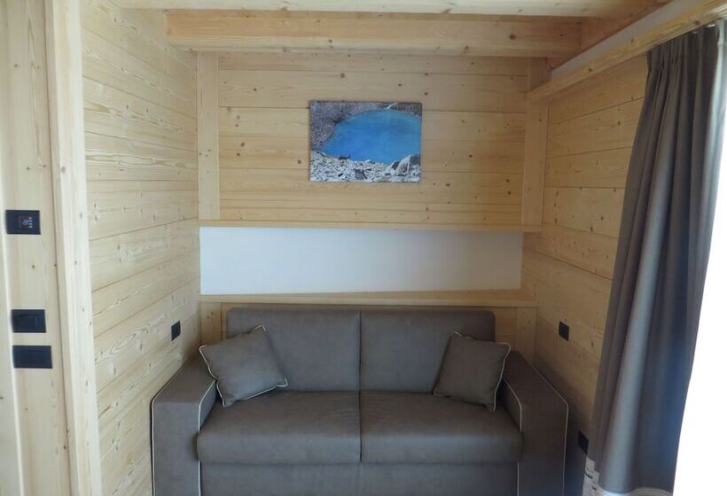 バルコニー付きジュニアスイート, B&b Ecohotel Chalet Des Alpes