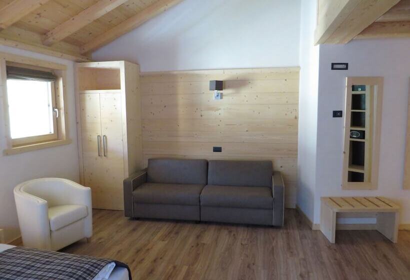 バルコニー付きジュニアスイート, B&b Ecohotel Chalet Des Alpes