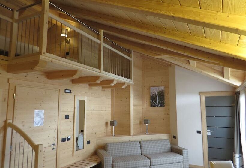 マウンテンビューファミリールーム, B&b Ecohotel Chalet Des Alpes