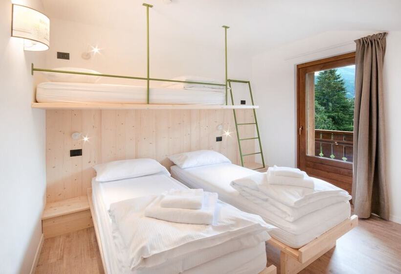 חדר סטנדרט לשלושה, Ostello Alpino