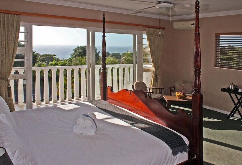 オーシャンビュースタンダードルームバルコニー付き, Durban Manor Guesthouse
