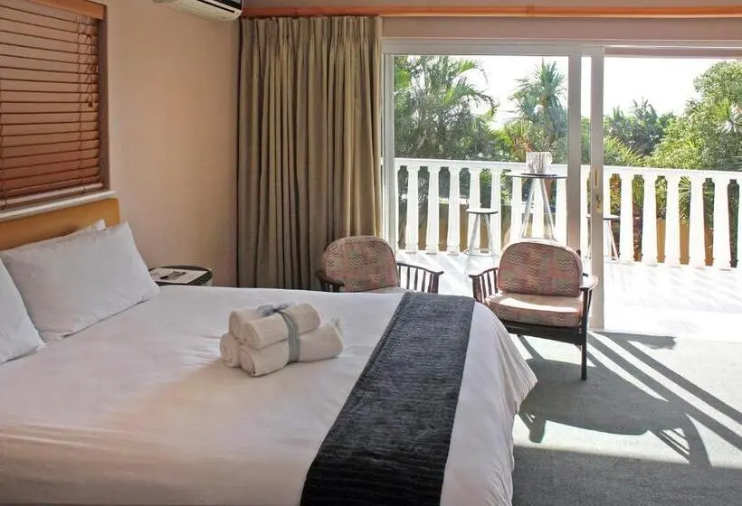 オーシャンビュースタンダードルームバルコニー付き, Durban Manor Guesthouse