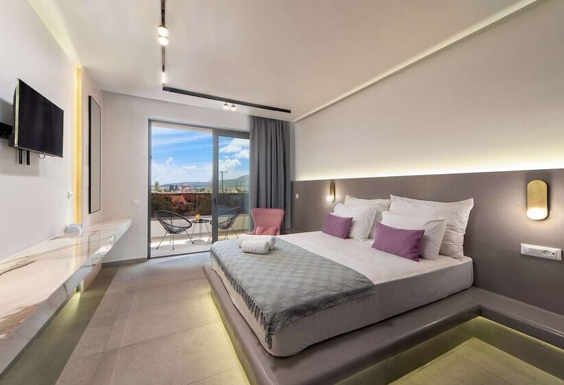 디럭스 룸 바다 전망, Madison Boutique, Faliraki