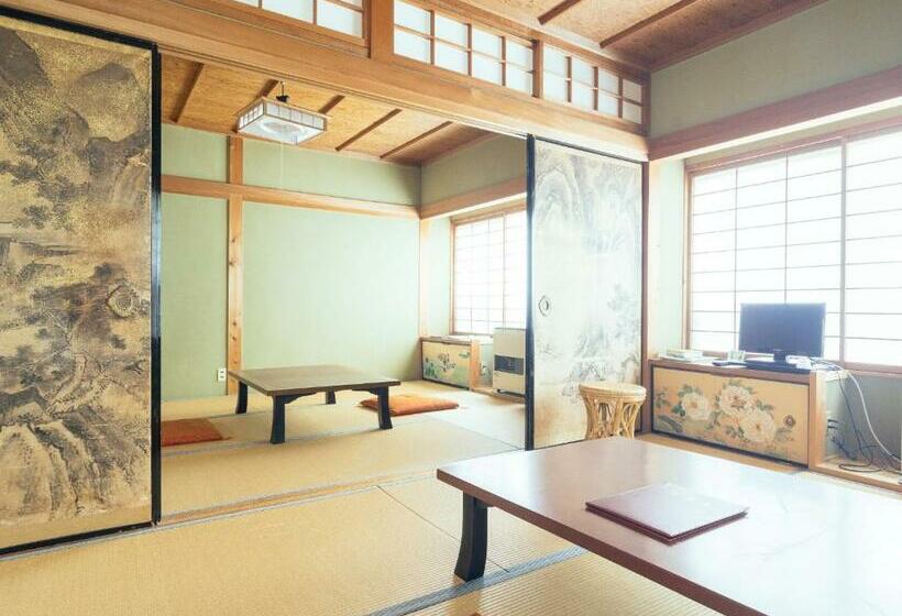 اتاق خانوادگی با سرویس بهداشتی مشترک, 高野山 宿坊 常喜院 Koyasan Shukubo Jokiin