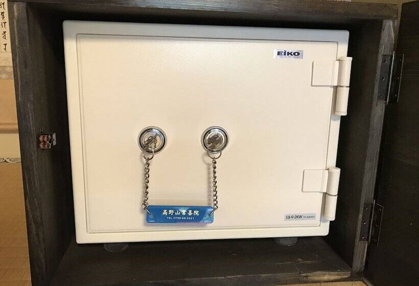 اتاق خانوادگی با سرویس بهداشتی مشترک, 高野山 宿坊 常喜院 Koyasan Shukubo Jokiin