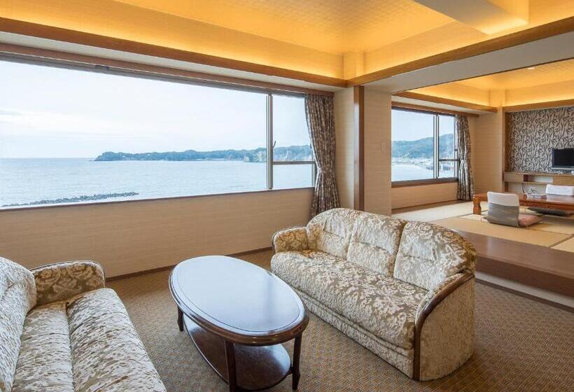 Номер Deluxe, Mikazuki Sea Park Hotel Katsuura