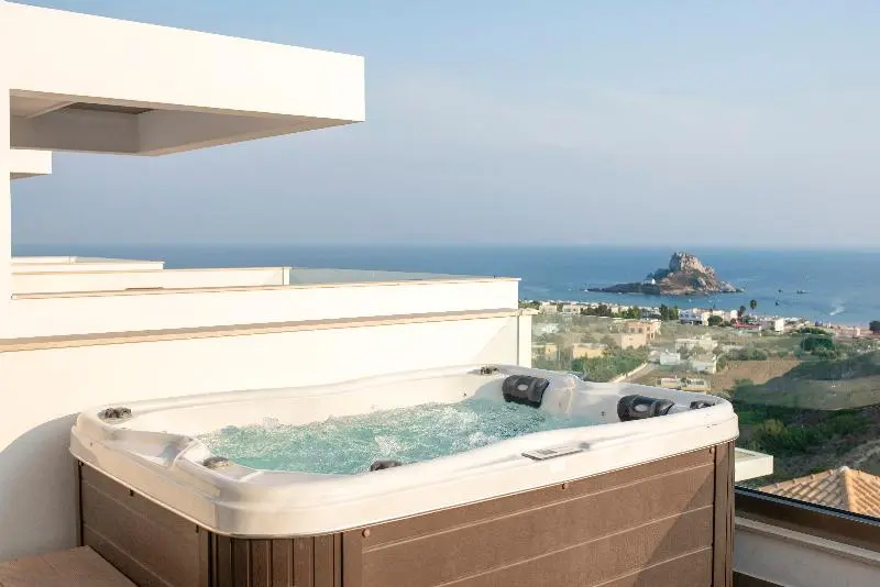 ハイドロマッサージバス付きスイート, White Rock Of Kos Hotel   Adults Only