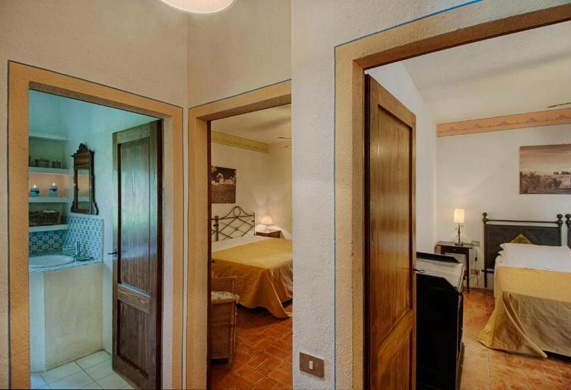 ３ベッドルームアパートメント, Agriturismo Poggio Bonelli