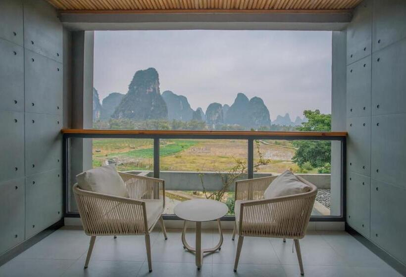 Номер Стандарт с Балконом, Yangshuo Zen Garden Resort