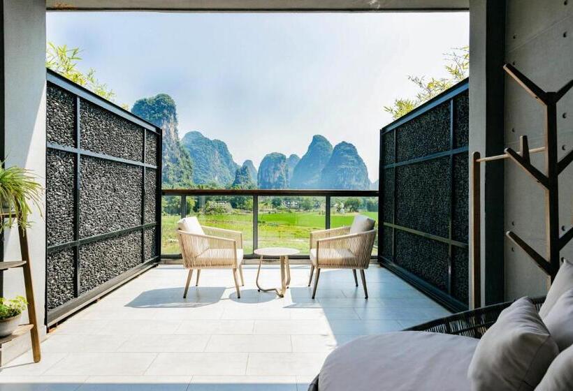 Номер Стандарт с Террасой, Yangshuo Zen Garden Resort