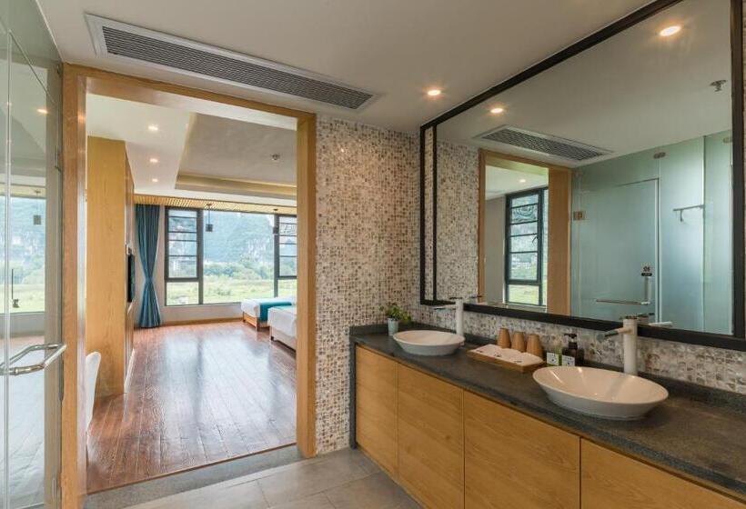 Трехместный Номер Стандарт с Видом, Yangshuo Zen Garden Resort