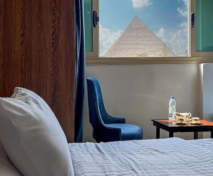 اتاق لوکس با چشم‌انداز, Panorama Pyramids Inn