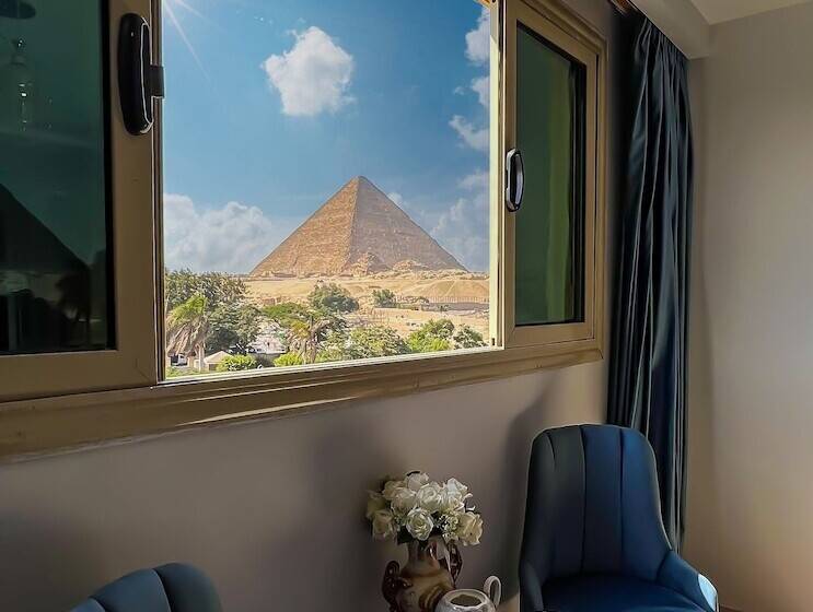 اتاق لوکس با چشم‌انداز, Panorama Pyramids Inn