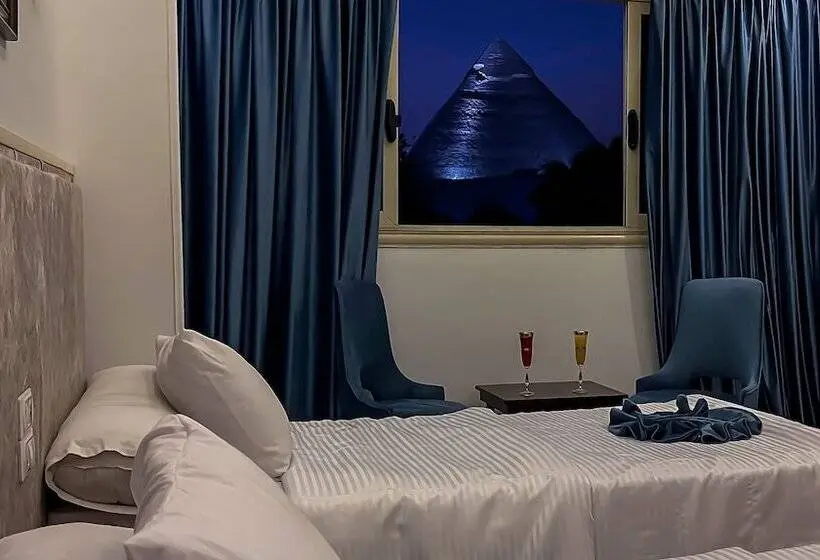 اتاق لوکس با چشم‌انداز, Panorama Pyramids Inn
