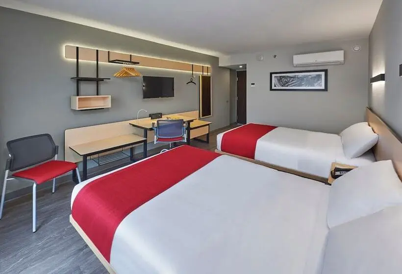 ２ダブルベッドのスタンダードルーム, City Express By Marriott Ciudad De México Tlalnepantla