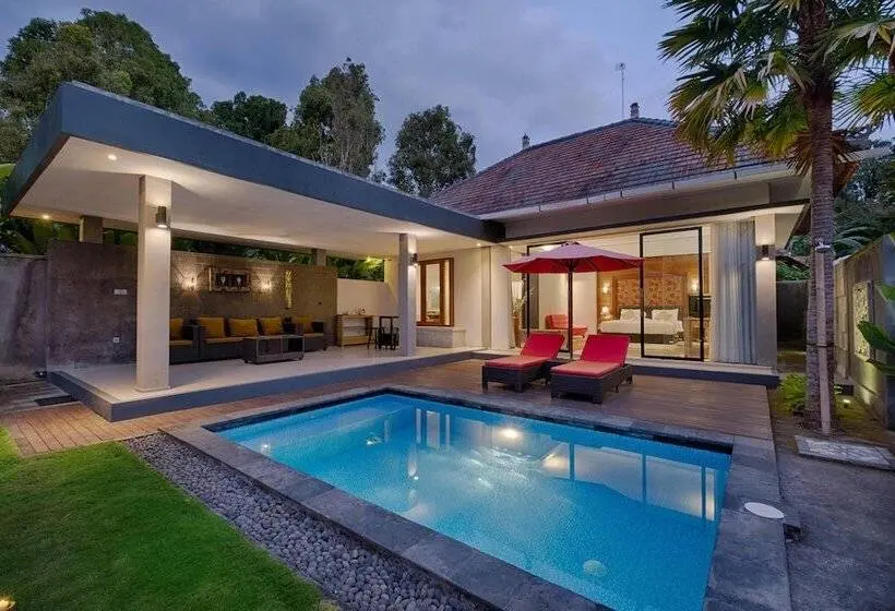 デラックスビラの１ベッドルーム, Da Kayu Bali Homestay